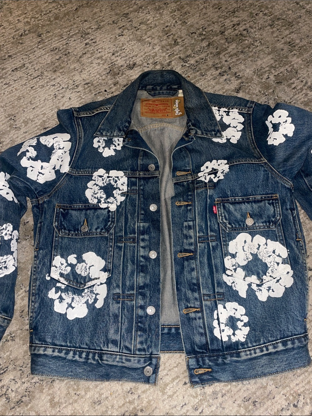 DENIM TEARS JEAN JACKET SIZE S